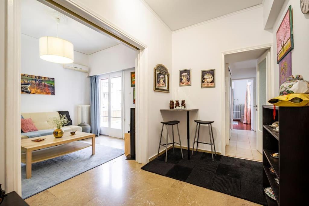 Athens Paradise Cozy 53 Sqm Apartament Near To Metro Bagian luar foto
