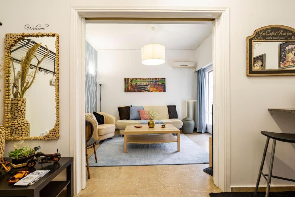 Athens Paradise Cozy 53 Sqm Apartament Near To Metro Bagian luar foto