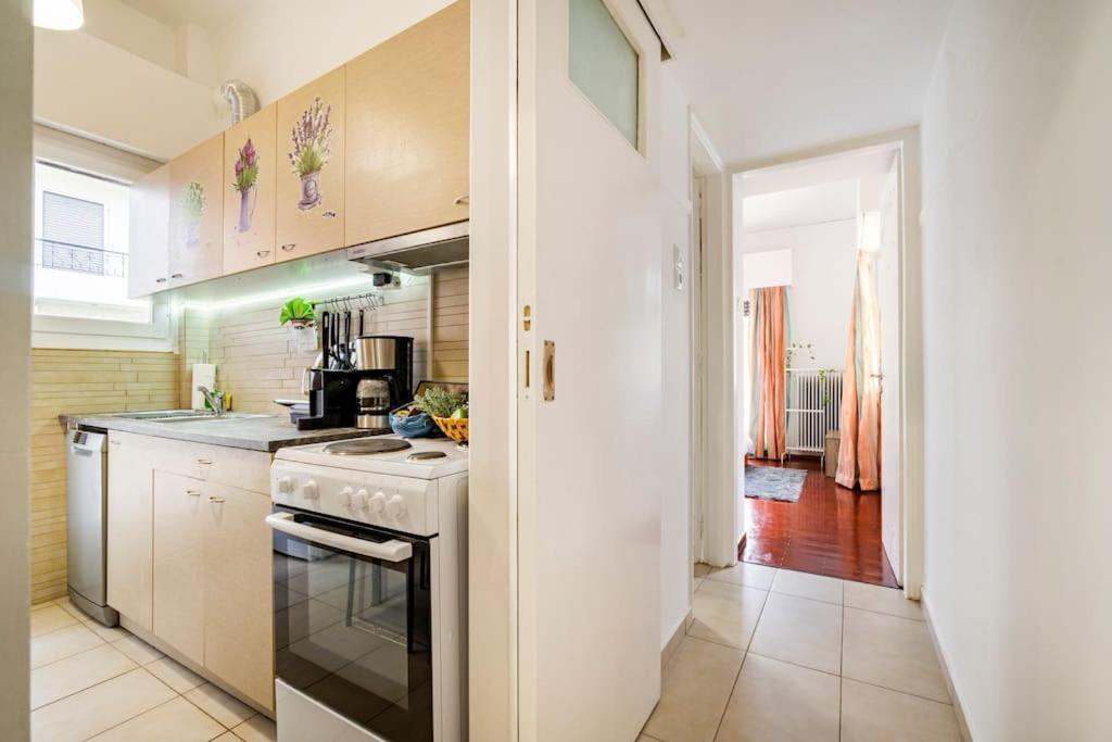 Athens Paradise Cozy 53 Sqm Apartament Near To Metro Bagian luar foto